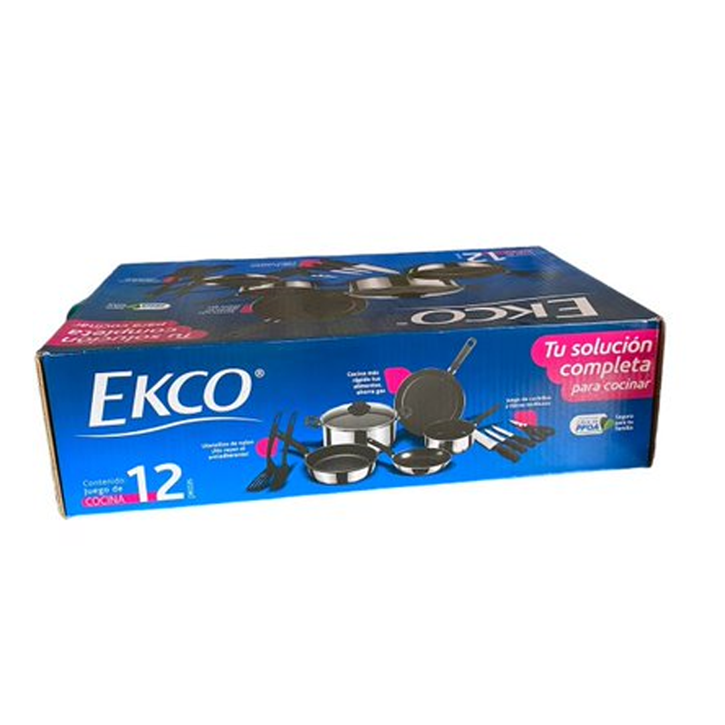 Batería | 12 pzs de Aluminio Shine | Ekco