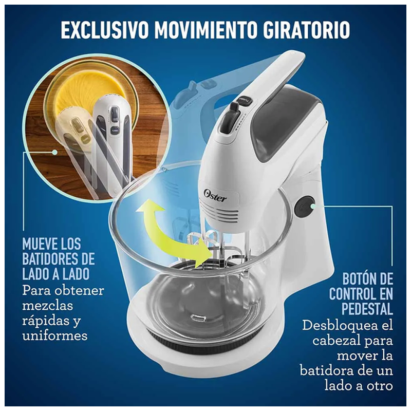 Batidora de Pedestal | 6 Velocidades 250W | Oster