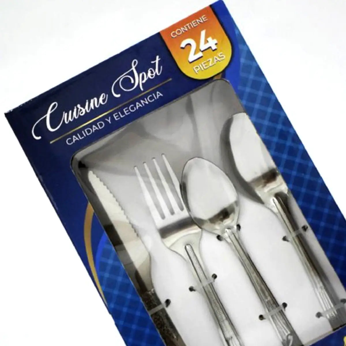 Juego de Cubiertos | 24 Piezas | Cuisine Spot