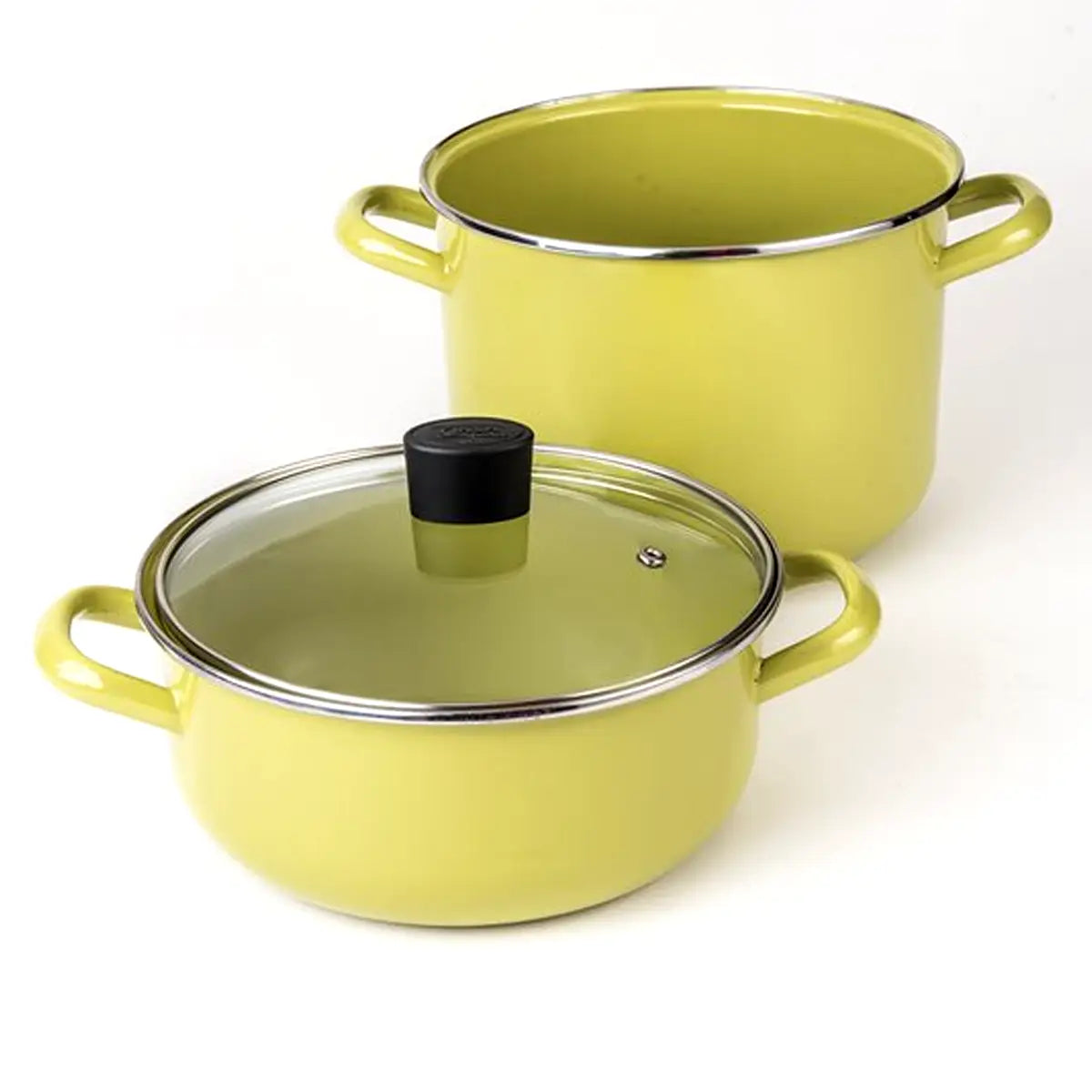 Batería de Cocina Cinsa Europea Madrid  | 8 piezas | Verde Avellana