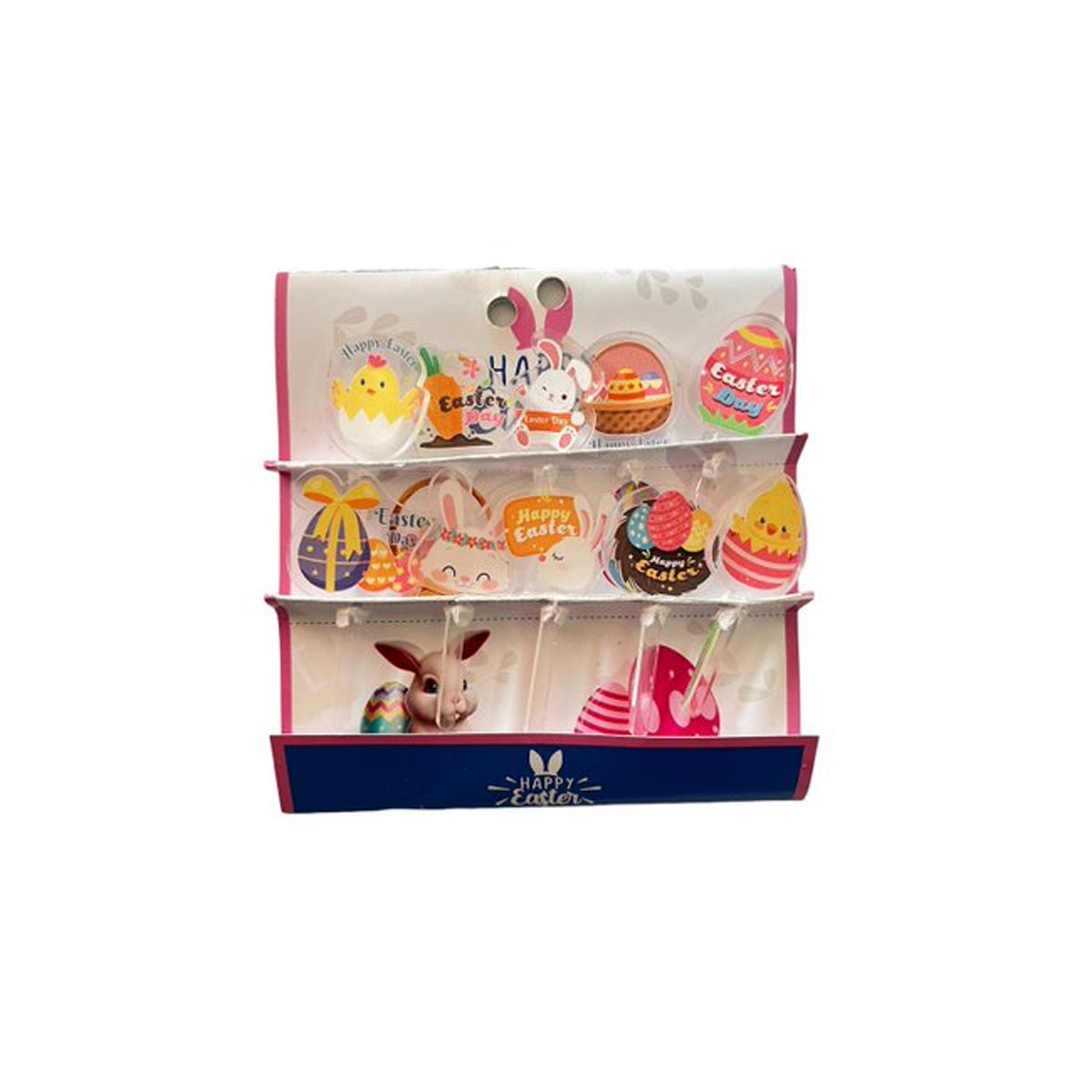 Palillos Snack | Pascua | Color Transparente