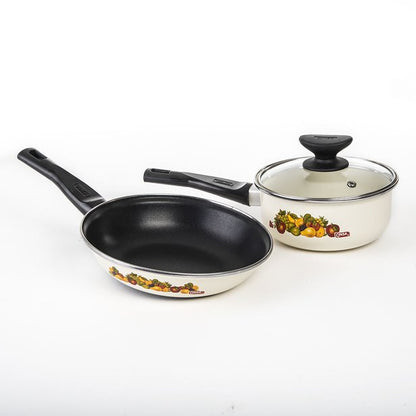 Batería Lisboa color Crema | 7 pzs | Cinsa