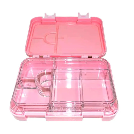 Lonchera Bento Box | 6 Divisiones | Rosa