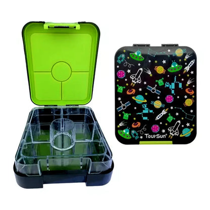 Lonchera Bento Box Espacio | 4 Divisiones | Toursun