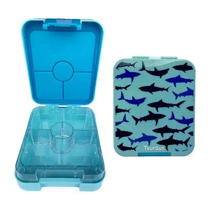 Lonchera Bento Box Tiburones | 4 Divisiones | Toursun