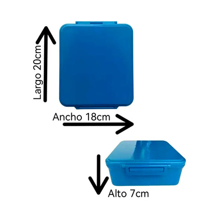 Lonchera Bento Box térmica | Azul