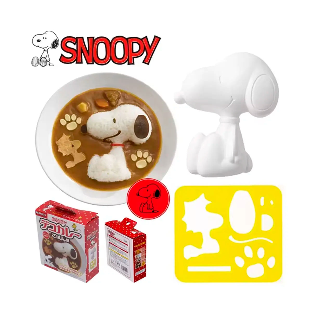 Molde de Bolas de Arroz | Snoopy