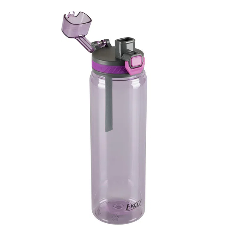 Botella Flip | Color Morado | 750 ml | Ekco