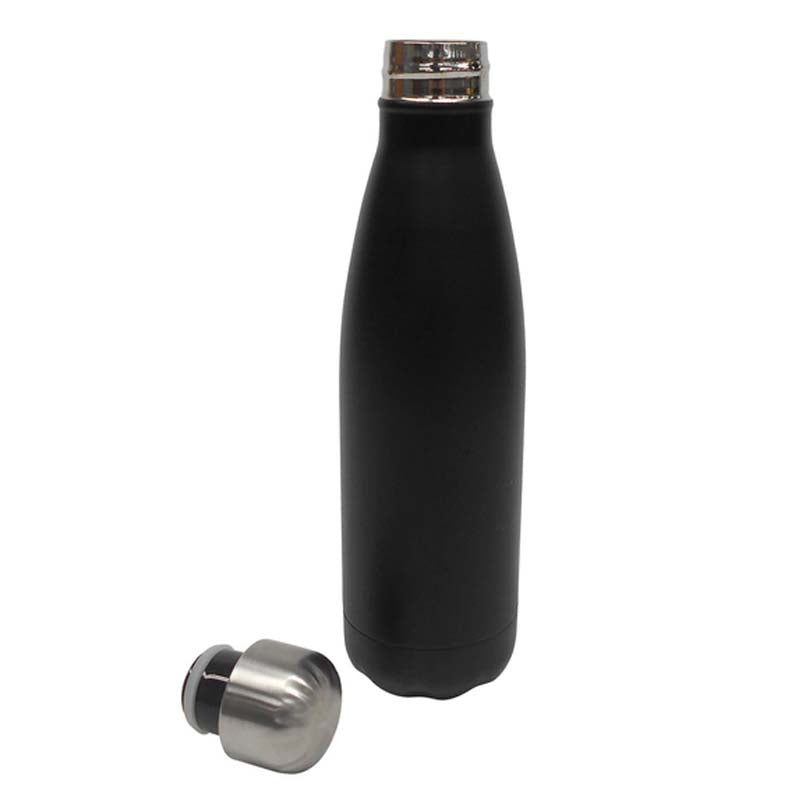 Garrafa de Acero Inoxidable | 500 ml Color Negro | Ekco