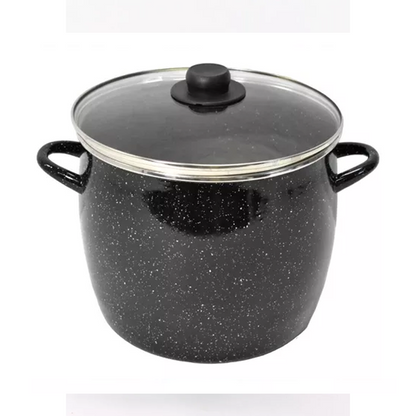 Olla Eos Black Stockpot |  11.3 Lts | Ekco