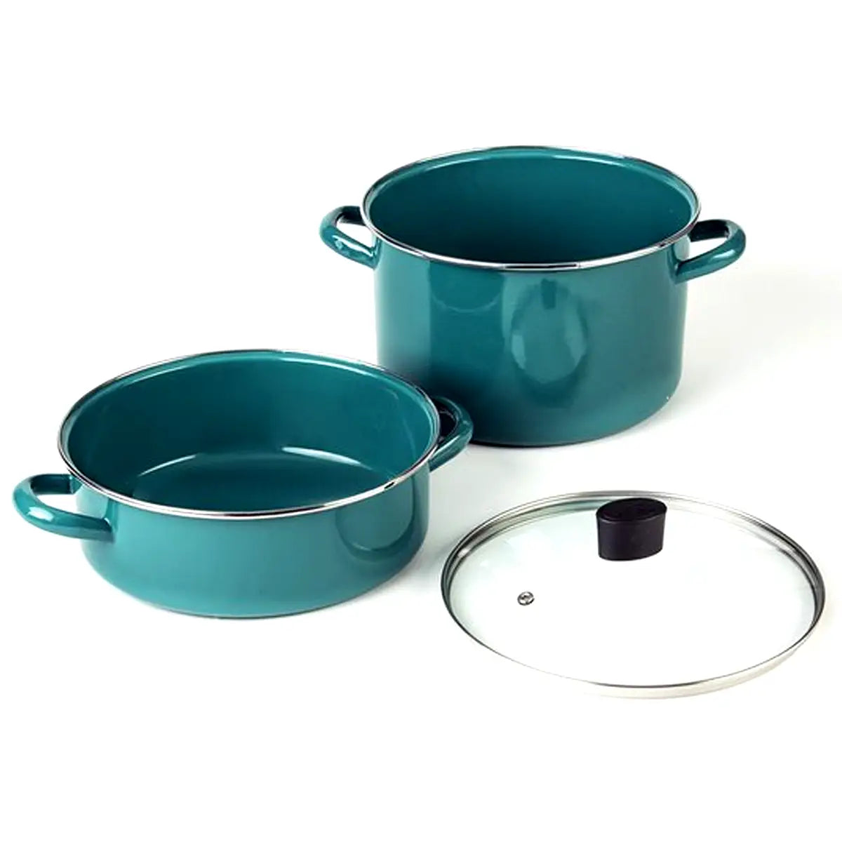 Batería de Cocina Terranova Verde Milán | 8 Piezas | CINSA