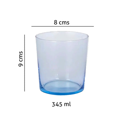 Set de 6 Vasos LOF Labrado | 340 ml