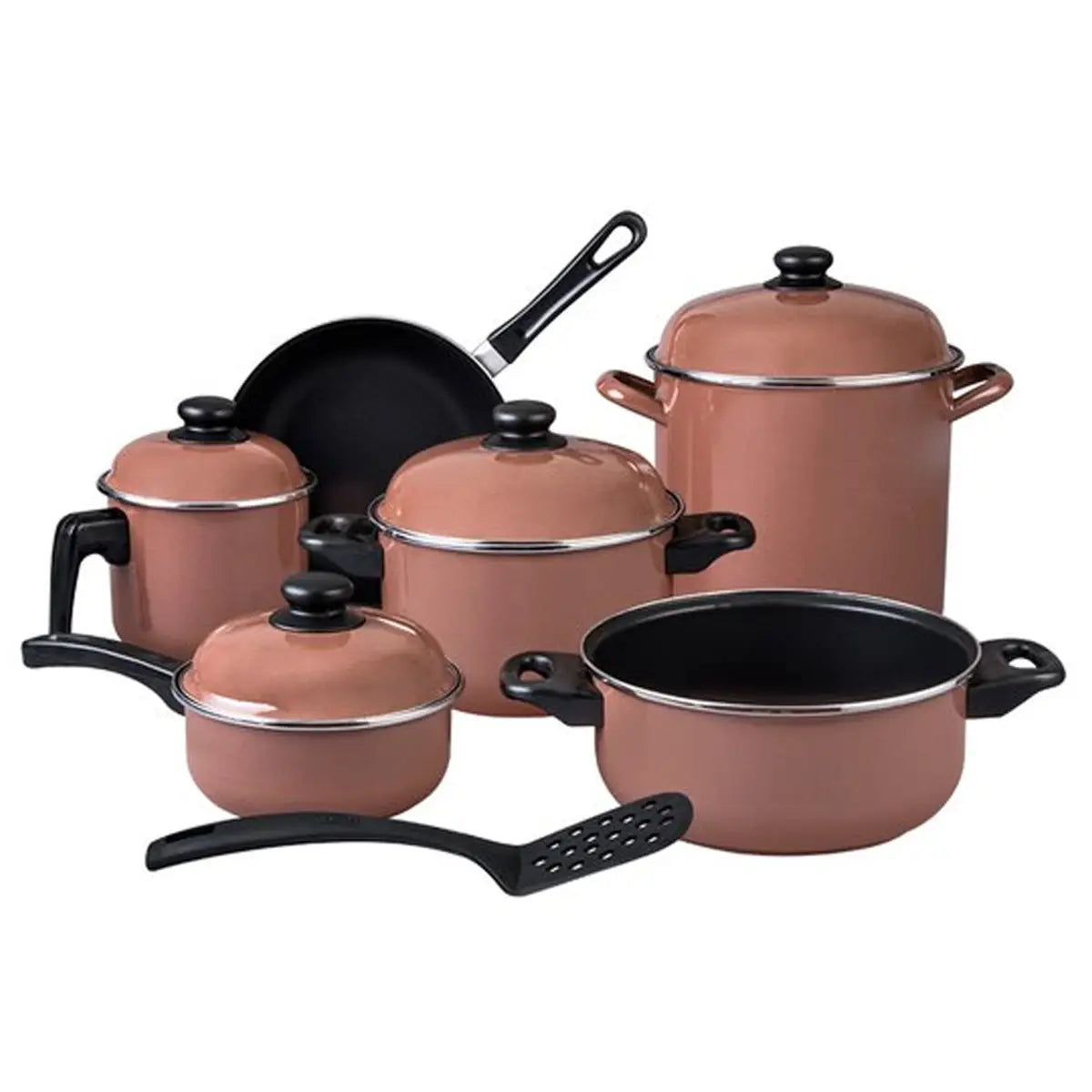 Batería de Cocina Verona Toffee | 11 Piezas | Cinsa